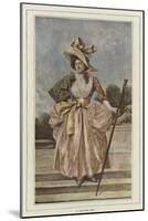 A Century Ago-Francois Flameng-Mounted Giclee Print