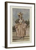 A Century Ago-Francois Flameng-Framed Giclee Print