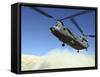 A CH-47 Chinook Prepares to Land-Stocktrek Images-Framed Stretched Canvas