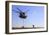 A Ch-53E Super Stallion Conducts a 20,000 Pound Lift-null-Framed Photographic Print