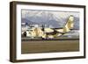 A Chadian Air Force C-27J Spartan Taxiing at Turin Airport, Italy-Stocktrek Images-Framed Photographic Print