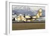 A Chadian Air Force C-27J Spartan Taxiing at Turin Airport, Italy-Stocktrek Images-Framed Photographic Print