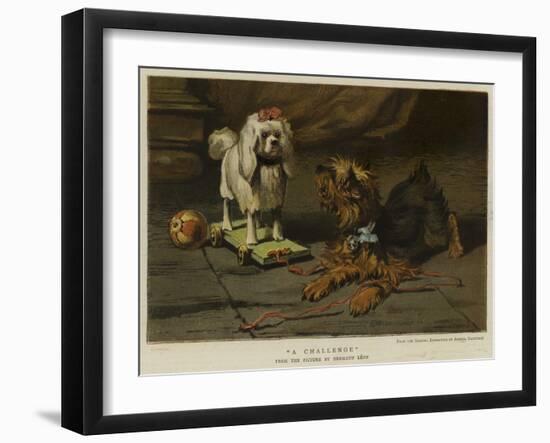 A Challenge-null-Framed Giclee Print