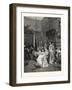A Chamber Concert, a Picture in the Paris Salon, 1876-Adrien Moreau-Framed Giclee Print