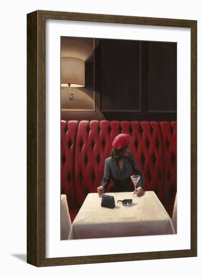 A Chance Encounter 1-Myles Sullivan-Framed Art Print