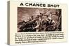 A Chance Shot, Navy Recruiting Station, c.1914-null-Stretched Canvas