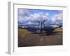 A Chance Vought F4U Corsair on the Ford Island Airfield, Oahu, Hawaii-null-Framed Photographic Print
