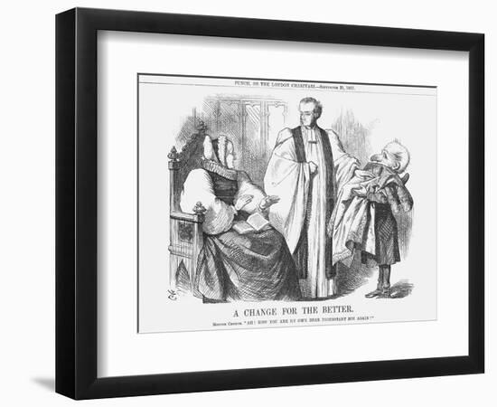 A Change for the Better, 1867-John Tenniel-Framed Giclee Print