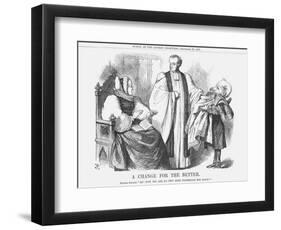 A Change for the Better, 1867-John Tenniel-Framed Giclee Print