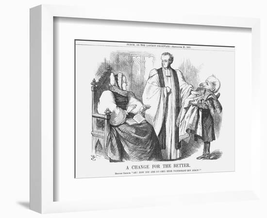 A Change for the Better, 1867-John Tenniel-Framed Giclee Print