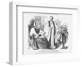 A Change for the Better, 1867-John Tenniel-Framed Giclee Print