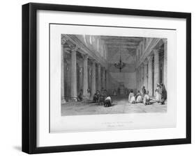 A Chapel in Bethlehem, Israel, 1841-E Redclyffe-Framed Giclee Print