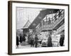 A Characteristic Sidewalk Newstand Sic, New York City-null-Framed Photo