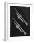 A Charles Gerard Conn 56-B Trumpet and a 58-B Trumpet-null-Framed Giclee Print