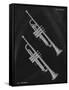 A Charles Gerard Conn 56-B Trumpet and a 58-B Trumpet-null-Framed Stretched Canvas