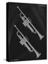A Charles Gerard Conn 56-B Trumpet and a 58-B Trumpet-null-Stretched Canvas