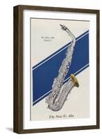 A Charles Gerard Conn Eb Alto Saxophone 6-M Finish 2-null-Framed Giclee Print