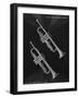 A Charles Gerard Conn French Brass 2-B New World Symphony Trumpet and a 22-B New York Symphony Trum-null-Framed Giclee Print