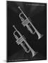 A Charles Gerard Conn French Brass 2-B New World Symphony Trumpet and a 22-B New York Symphony Trum-null-Mounted Giclee Print
