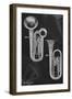 A Charles Gerard Conn Wonderphone Euphonium 82-I and a Wonderphone Euphonium 60-I-null-Framed Giclee Print