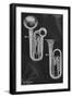 A Charles Gerard Conn Wonderphone Euphonium 82-I and a Wonderphone Euphonium 60-I-null-Framed Giclee Print