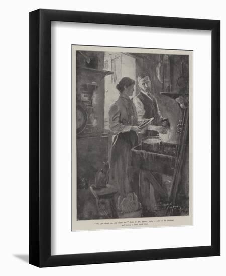 A Charming Family-Henry Charles Seppings Wright-Framed Giclee Print