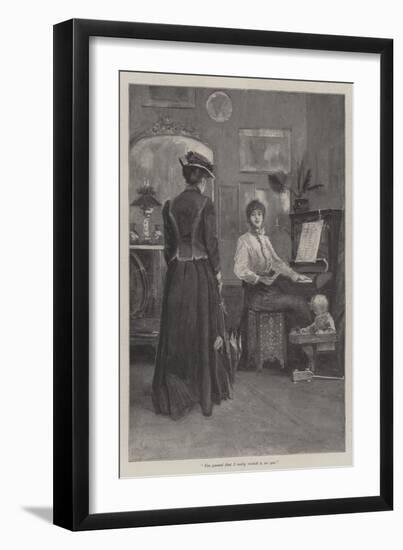 A Charming Family-Henry Charles Seppings Wright-Framed Giclee Print