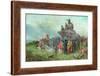 A Chartist Meeting at Basin Stones, Todmorden, 1842-Alfred Walter Bayes-Framed Giclee Print