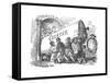 A Chartist Party, 1843-null-Framed Stretched Canvas