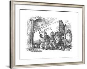 A Chartist Party, 1843-null-Framed Giclee Print