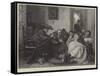 A Chat Round the Brasero-John Phillip-Framed Stretched Canvas