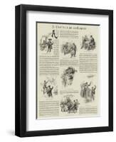 A Chat with an Ex-Brigand-null-Framed Giclee Print