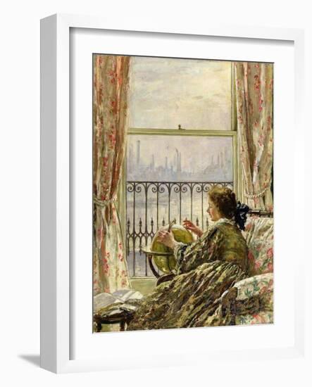 A Chelsea Window, 1909-Philip Wilson Steer-Framed Giclee Print