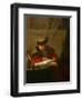 A Chemist in His Laboratory or a Philosopher Reading-Jean-Baptiste Simeon Chardin-Framed Premium Giclee Print