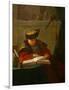 A Chemist in His Laboratory or a Philosopher Reading-Jean-Baptiste Simeon Chardin-Framed Giclee Print