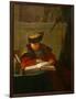 A Chemist in His Laboratory or a Philosopher Reading-Jean-Baptiste Simeon Chardin-Framed Giclee Print