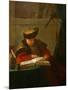 A Chemist in His Laboratory or a Philosopher Reading-Jean-Baptiste Simeon Chardin-Mounted Giclee Print