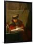A Chemist in His Laboratory or a Philosopher Reading-Jean-Baptiste Simeon Chardin-Framed Giclee Print