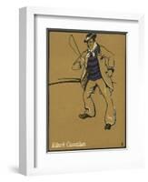 A Chevalier, the Halls-GF Scotson-Clark-Framed Art Print