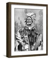 A Chieftan Prince of Abyssinia (Ethiopi), Africa, 1936-null-Framed Giclee Print