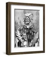 A Chieftan Prince of Abyssinia (Ethiopi), Africa, 1936-null-Framed Giclee Print