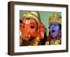 A Child Dressed as Hindu God Krishna Yawns, Chennai, India, September 22, 2006-M. Lakshman-Framed Photographic Print