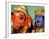 A Child Dressed as Hindu God Krishna Yawns, Chennai, India, September 22, 2006-M. Lakshman-Framed Photographic Print