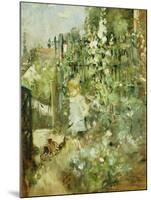 A Child in the Rosebeds, 1881-Berthe Morisot-Mounted Giclee Print