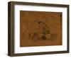 A Child Playing with Marionettes-Chen Hongshou-Framed Giclee Print