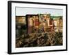 A Child Runs by a Row of Shacks in Novo Mundo Shantytown, Sao Paulo, Brazil-null-Framed Photographic Print