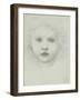 A Child's Head, 1883-Edward Burne-Jones-Framed Giclee Print