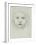 A Child's Head, 1883-Edward Burne-Jones-Framed Giclee Print