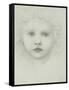 A Child's Head, 1883-Edward Burne-Jones-Framed Stretched Canvas