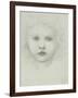 A Child's Head, 1883-Edward Burne-Jones-Framed Giclee Print